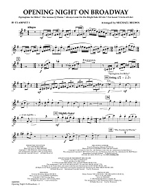 Opening Night on Broadway - Bb Clarinet 1 