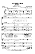 I Need To Know (Dimelo) (arr. Alan Billingsley)
