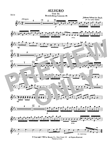 Allegro from Brandenburg Concerto No. 3 - Bells 