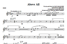 Above All - Oboe 