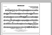 Misirlou - Eb Alto Sax 