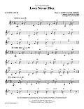 Love Never Dies - Acoustic Guitar
