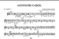 Coventry Carol - Bb Clarinet 2