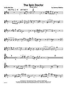 The Spin Doctor (Sweet Talkin') - 1st Eb Alto Saxophone 