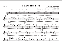 No Eye Had Seen - Violin 1 