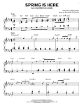 Spring Is Here [Jazz version] (arr. Brent Edstrom)