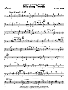 Missing Tooth - 3rd Trombone 