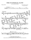 Fire of Eternal Glory (Novorossiyek Chimes) - Baritone B.C.