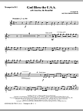 God Bless The U.S.A (with America, The Beautiful) - Bb Trumpet 1
