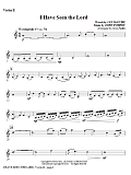 I Have Seen the Lord - Violin II