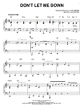 Don't Let Me Down [Jazz version] (arr. Brent Edstrom)