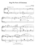 Sing We Now Of Christmas