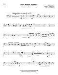 No Greater Alleluia - Cello
