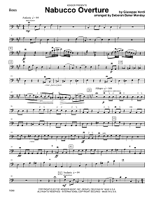 Nabucco Overture - Bass 