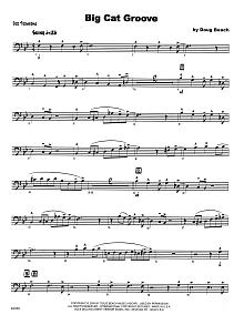 Big Cat Groove - 3rd Trombone 