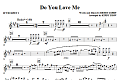 Do You Love Me - Bb Trumpet 1