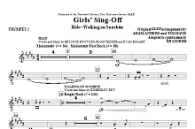 Girls' Sing-Off (from Glee) - Trumpet 2 