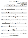 Praise To The Lord - Trombone 1