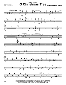 O Christmas Tree - 3rd Trombone 