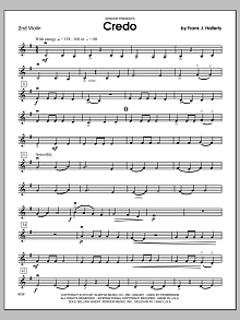 Credo - Violin 2 