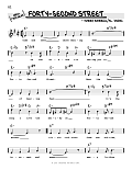 Forty-Second Street (High Voice) (from 42nd Street)