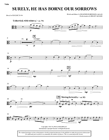 Surely, He Has Borne Our Sorrows - Viola 