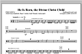 He Is Born, the Divine Christ Child - Percussion 2