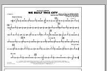 We Built This City - Cymbals 