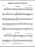 Three Courtly Dances - F Horn