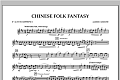 Chinese Folk Fantasy - Eb Alto Saxophone 1