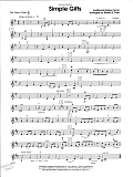 Simple Gifts - Violin 3 (Viola T.C.)