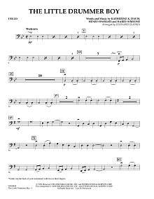 The Little Drummer Boy - Cello 