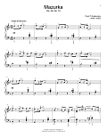 Mazurka In D Minor, Op. 39, No. 10