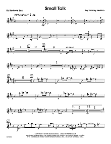 Small Talk - Eb Baritone Saxophone 