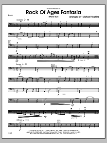 Rock Of Ages Fantasia (Ma'oz Tzur) - Bass 