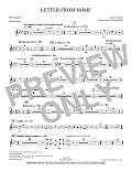 Letter from Home - Percussion 2