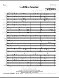 God Bless America - Full Score