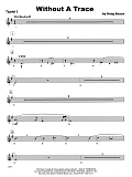 Without A Trace - 3rd Bb Trumpet