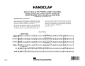 HandClap - Conductor Score (Full Score)