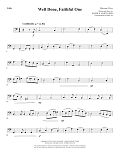 Well Done, Faithful One - Cello