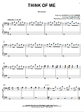 Think Of Me (from The Phantom Of The Opera)