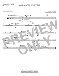 America, the Beautiful - Bass Drum/ Susp. Cymbal