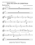 Sing We Now of Christmas (arr. Larry Kerchner) - Eb Baritone Saxophone