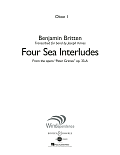 Four Sea Interludes (from the opera "Peter Grimes") - Oboe 1