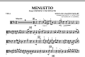 Menuetto (from Symphony Concertante) - Viola