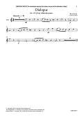 Dialogue (No. 65 from Mikrokosmos)