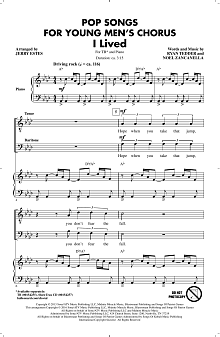 Pop Songs for Young Men's Chorus 