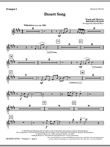 Desert Song - Trumpet 1 
