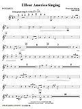 I Hear America Singing - Bb Trumpet 1