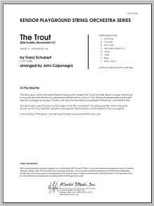 Trout, The (Die Forelle, Movement IV) - Full Score 